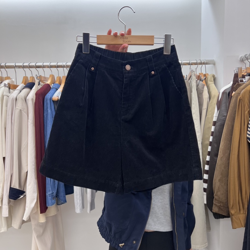DRESS ROOM東大門㊣實拍女士新款休閑時尚25秋冬職業熱賣短褲DRESS ROOM短褲圖色2