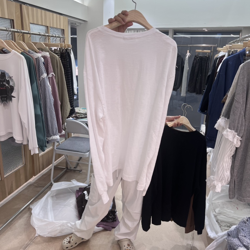 ARANCIA韓國代購㊣女裝新品人氣推薦職業熱賣時尚休閑長袖T恤ARANCIA長袖T恤