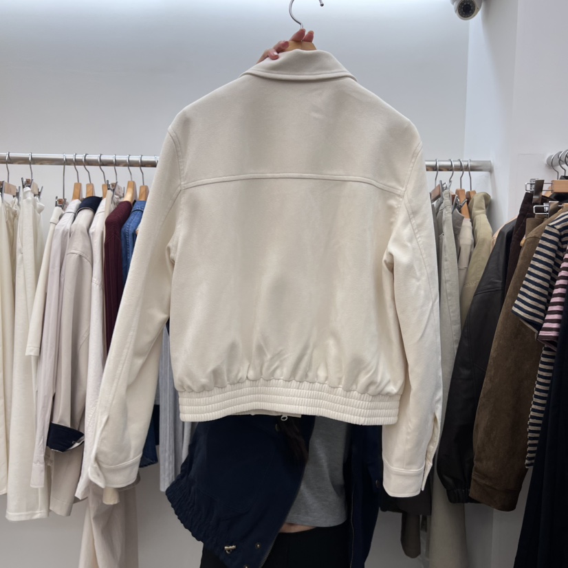 DRESS ROOM東大門㊣代購女士新品熱賣真品人氣職業夾克絨面革DRESS ROOM夾克
