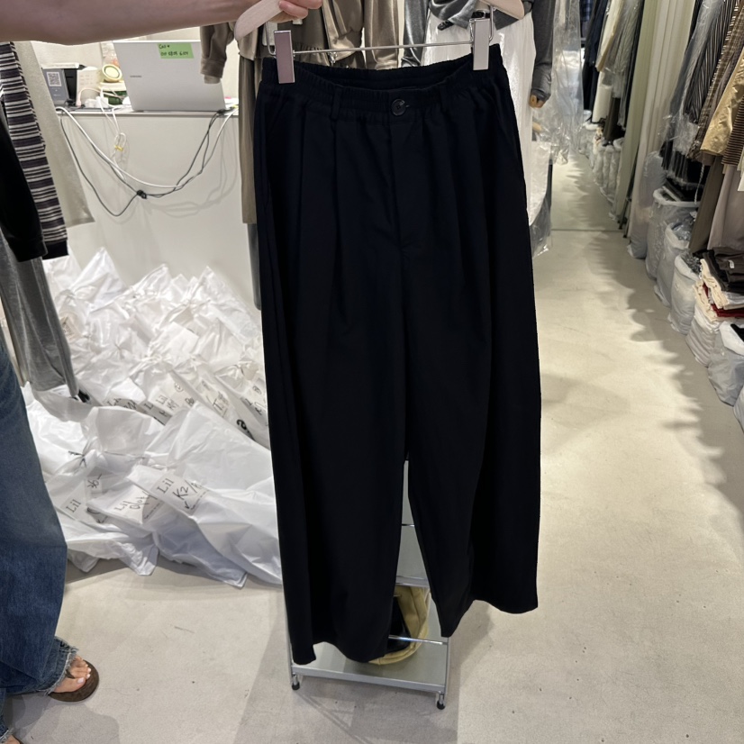LIL東大門㊣實拍女裝新品推薦25秋冬熱賣真品時尚休閑休閑褲LIL休閑褲圖色3