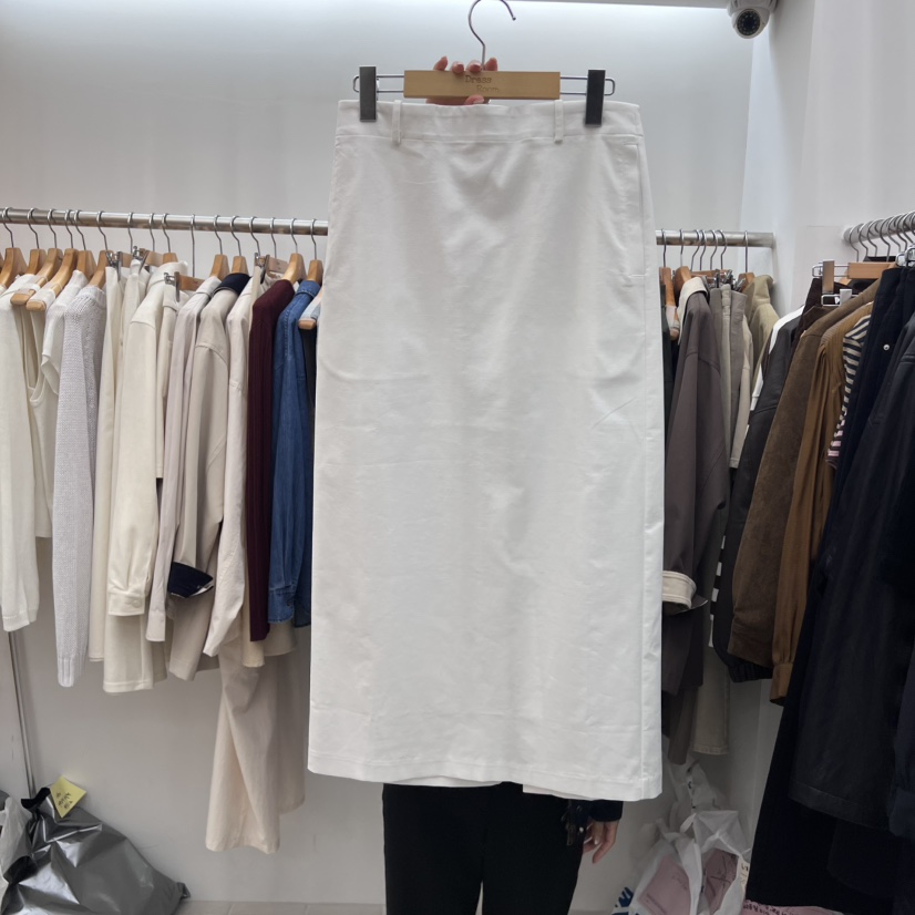 DRESS ROOM韓國直郵㊣女士新品人氣熱賣時尚半身裙中短裙棉質DRESS ROOM半身裙/中短裙