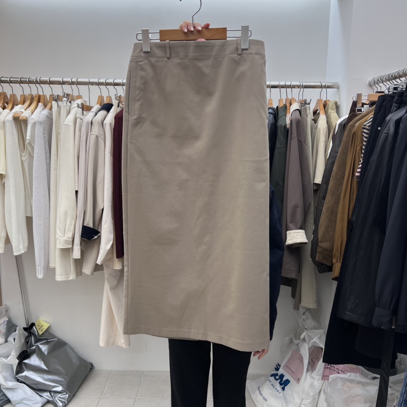 DRESS ROOM韓國直郵㊣女士新品人氣熱賣時尚半身裙中短裙棉質DRESS ROOM半身裙/中短裙圖色2