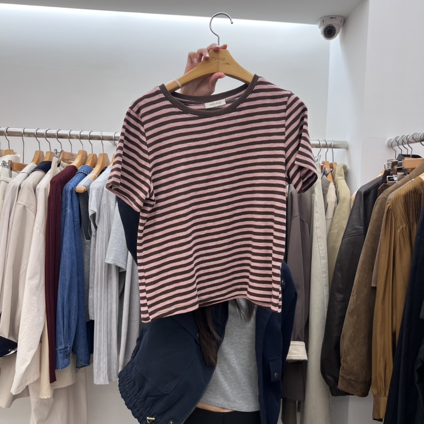 DRESS ROOM韓國代購㊣女裝新品真品時尚25秋冬熱賣推薦T恤DRESS ROOMT恤