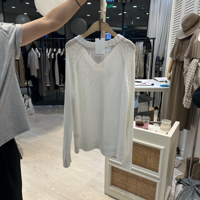 COPINER韓國直郵㊣女裝新品職業人氣推薦25秋冬熱賣真品針織衫COPINER針織衫