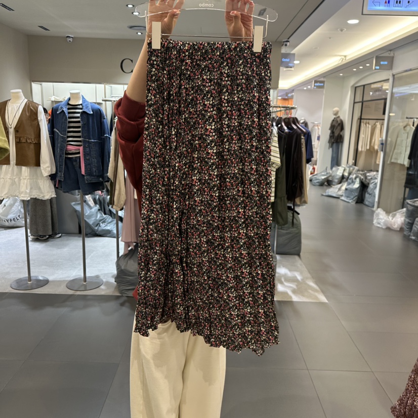 COMBO東大門㊣直郵女裝新品熱賣職業時尚推薦25秋冬休閑長裙COM_BO長裙