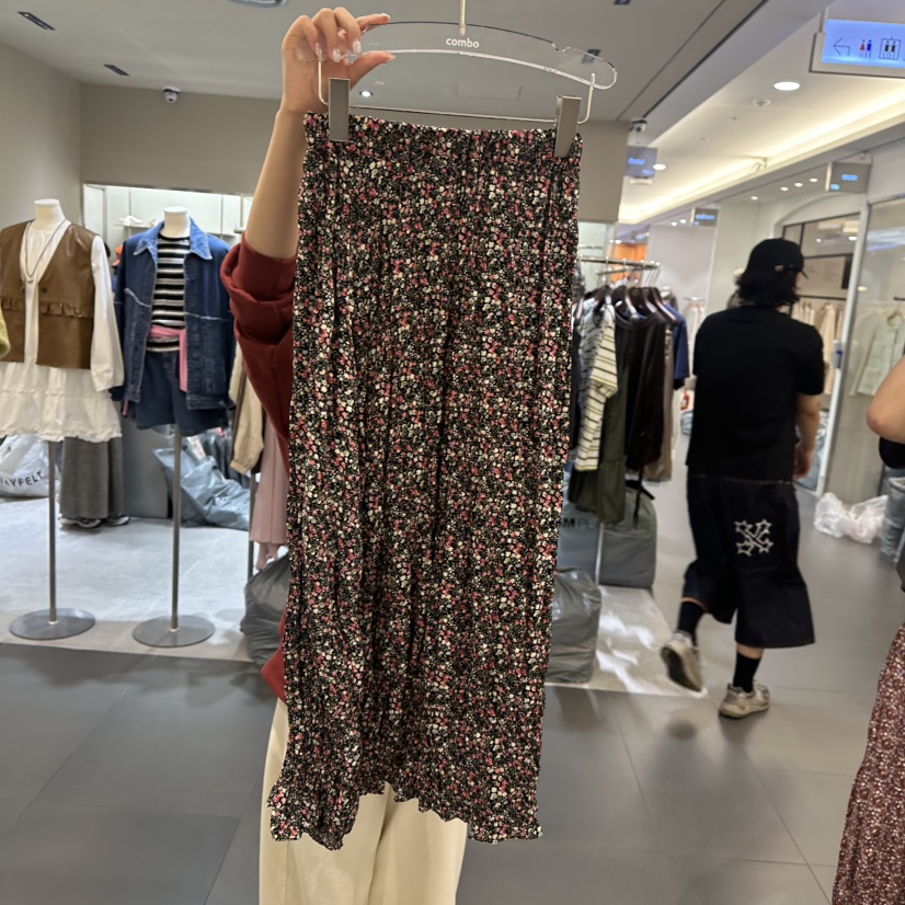 COMBO東大門㊣直郵女裝新品熱賣職業時尚推薦25秋冬休閑長裙COM_BO長裙圖色3