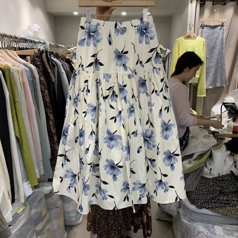LOGROAD韓國代購㊣女士新品休閑職業時尚推薦熱賣半身裙中短裙LOG ROAD半身裙/中短裙