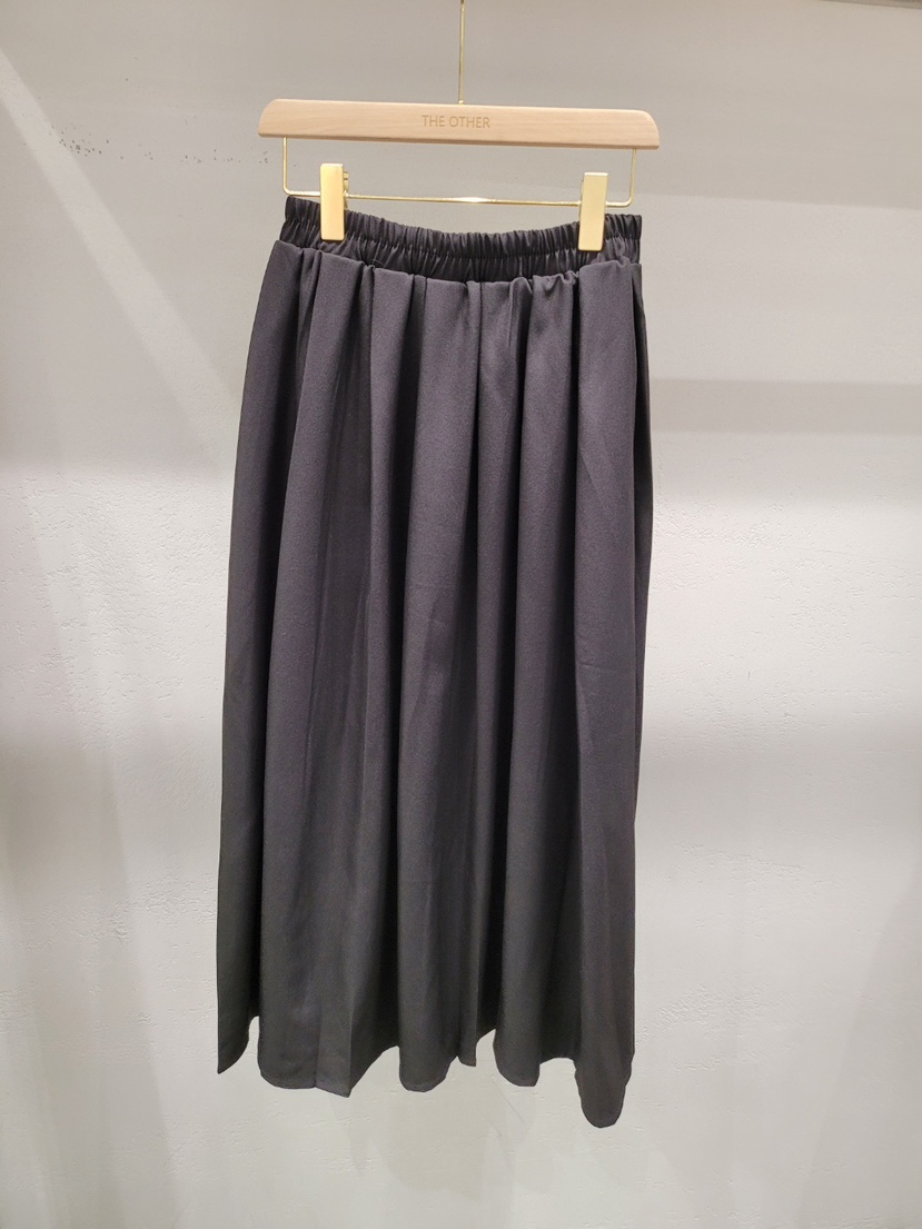 THE OTHER東大門㊣實拍女士新品25秋冬時尚半身裙中短裙百褶THE OTHER半身裙/中短裙圖色1