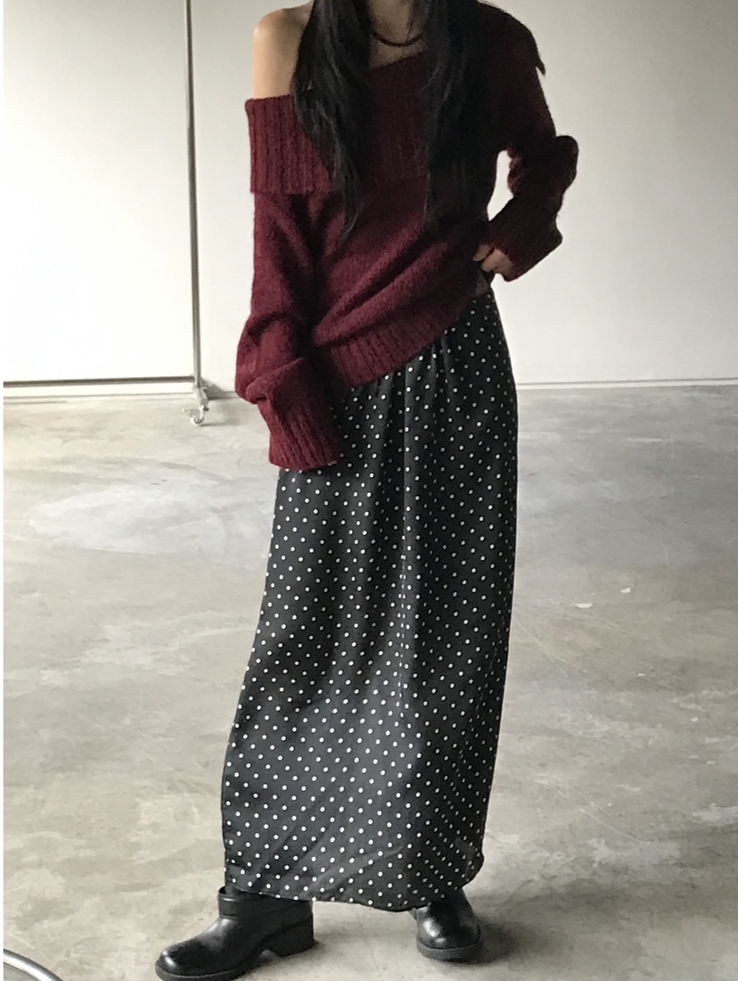 VAARA東大門㊣直郵女裝新款休閑真品職業熱賣25秋冬推薦長裙VAARA長裙