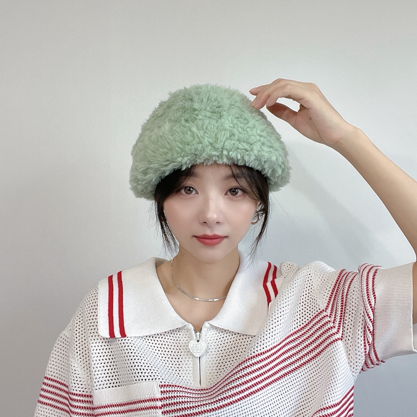 LOVELY HAT韓國直郵㊣女裝新品真品休閑25秋冬時尚推薦帽子LOVELY HAT帽子