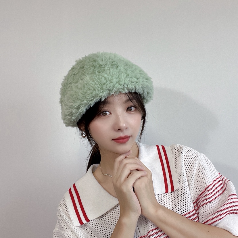 LOVELY HAT韓國直郵㊣女裝新品真品休閑25秋冬時尚推薦帽子LOVELY HAT帽子