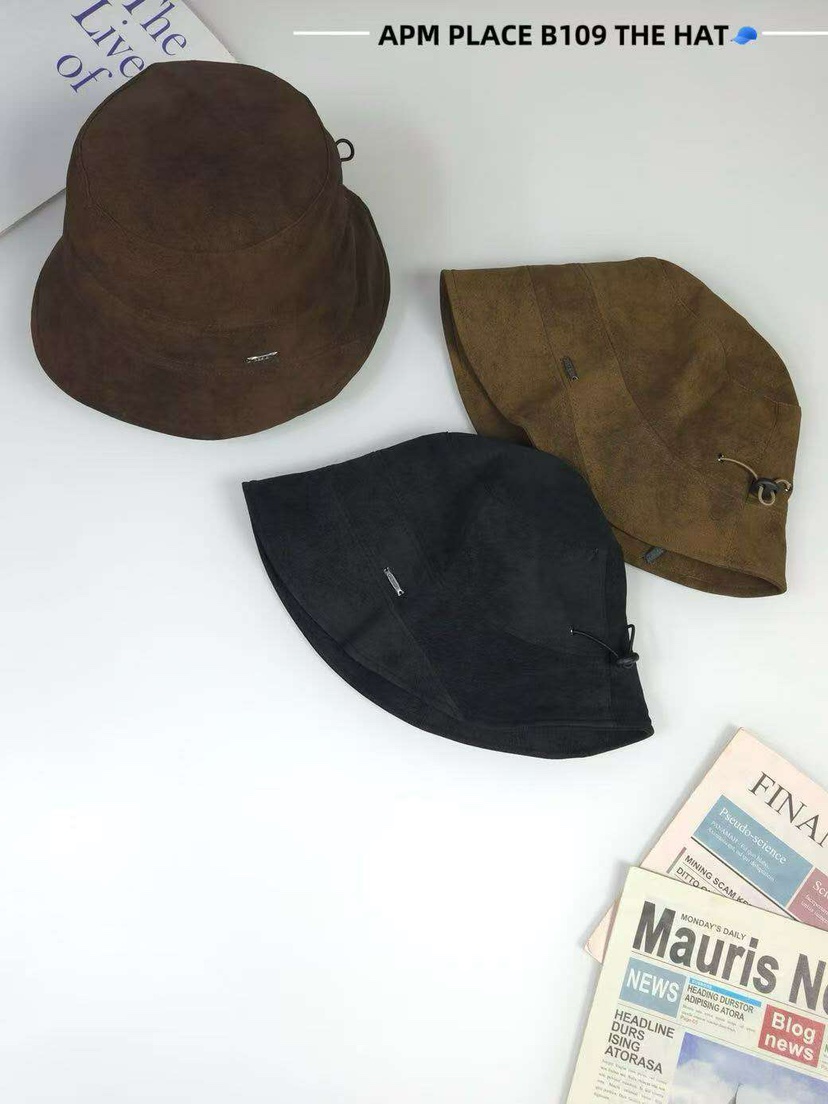 THE HAT-P韓國直郵㊣女士新品熱賣休閑真品職業帽子漁夫帽THE HAT帽子