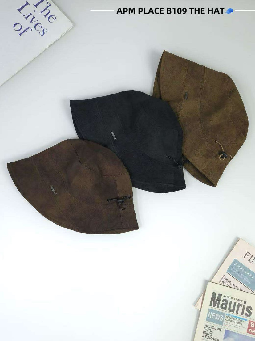 THE HAT-P韓國直郵㊣女士新品熱賣休閑真品職業帽子漁夫帽THE HAT帽子