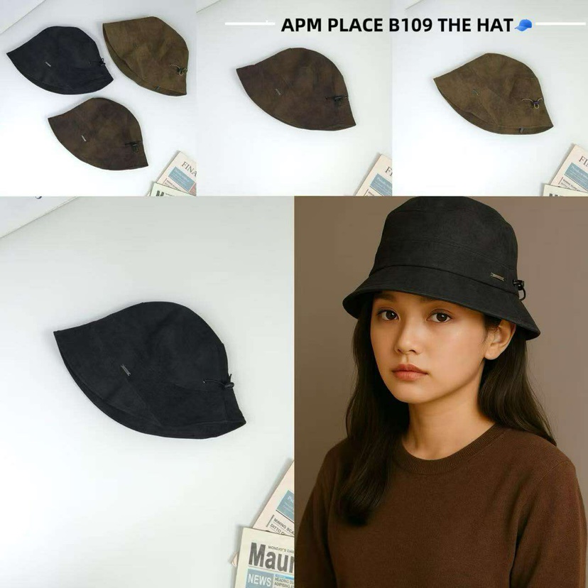 THE HAT-P韓國直郵㊣女士新品熱賣休閑真品職業帽子漁夫帽THE HAT帽子