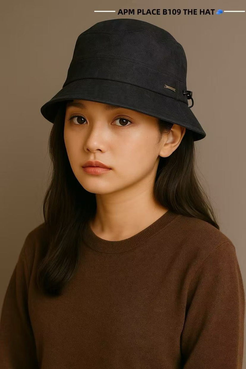 THE HAT-P韓國直郵㊣女士新品熱賣休閑真品職業帽子漁夫帽THE HAT帽子