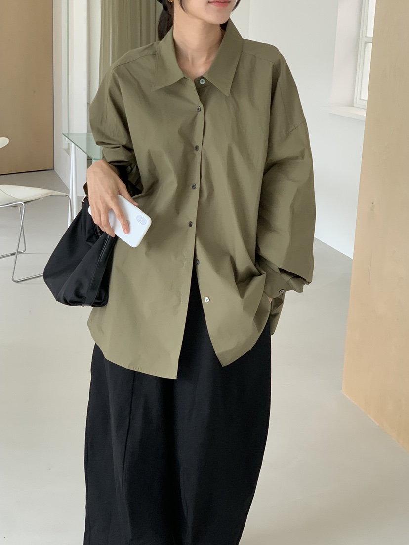 OVER RICH東大門㊣直郵女裝新款時尚推薦25秋冬襯衫蕾絲衫OVER RICH襯衫/蕾絲衫