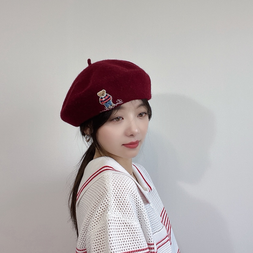 LOVELY HAT東大門㊣代購女士新品時尚推薦真品25秋冬休閑帽子LOVELY HAT帽子