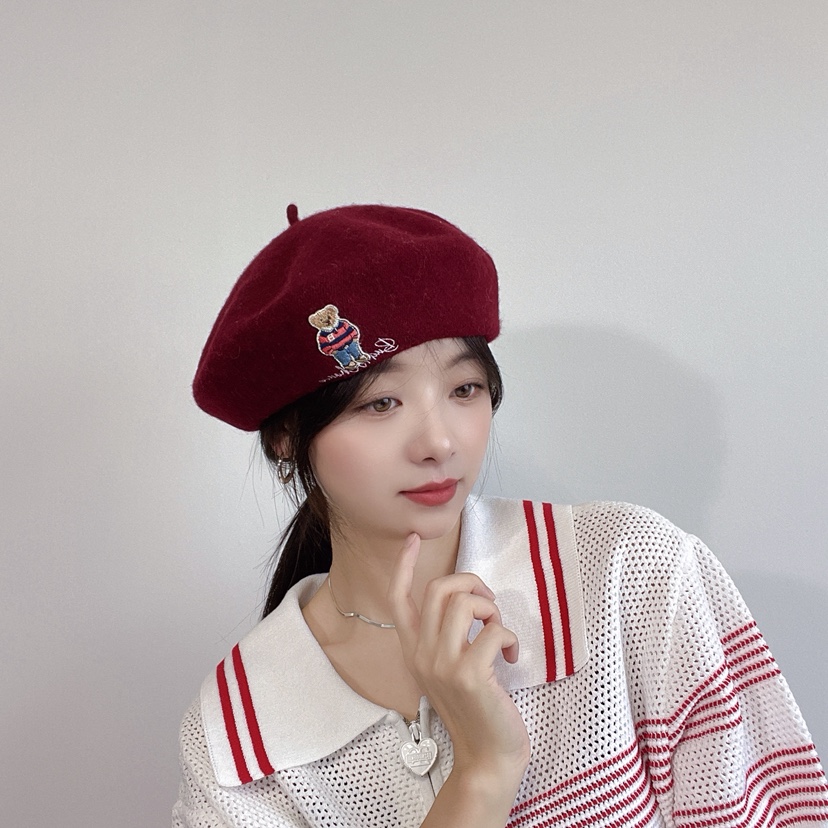 LOVELY HAT東大門㊣代購女士新品時尚推薦真品25秋冬休閑帽子LOVELY HAT帽子