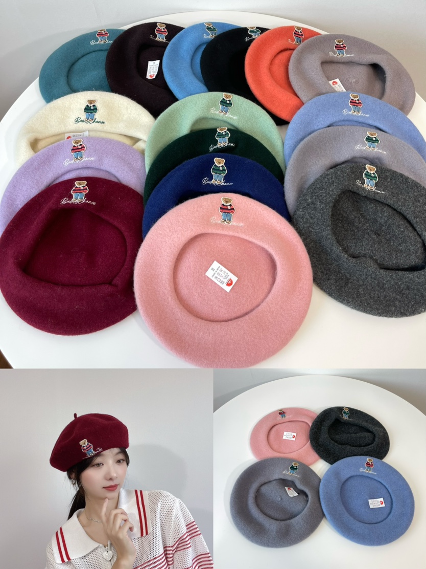 LOVELY HAT東大門㊣代購女士新品時尚推薦真品25秋冬休閑帽子LOVELY HAT帽子