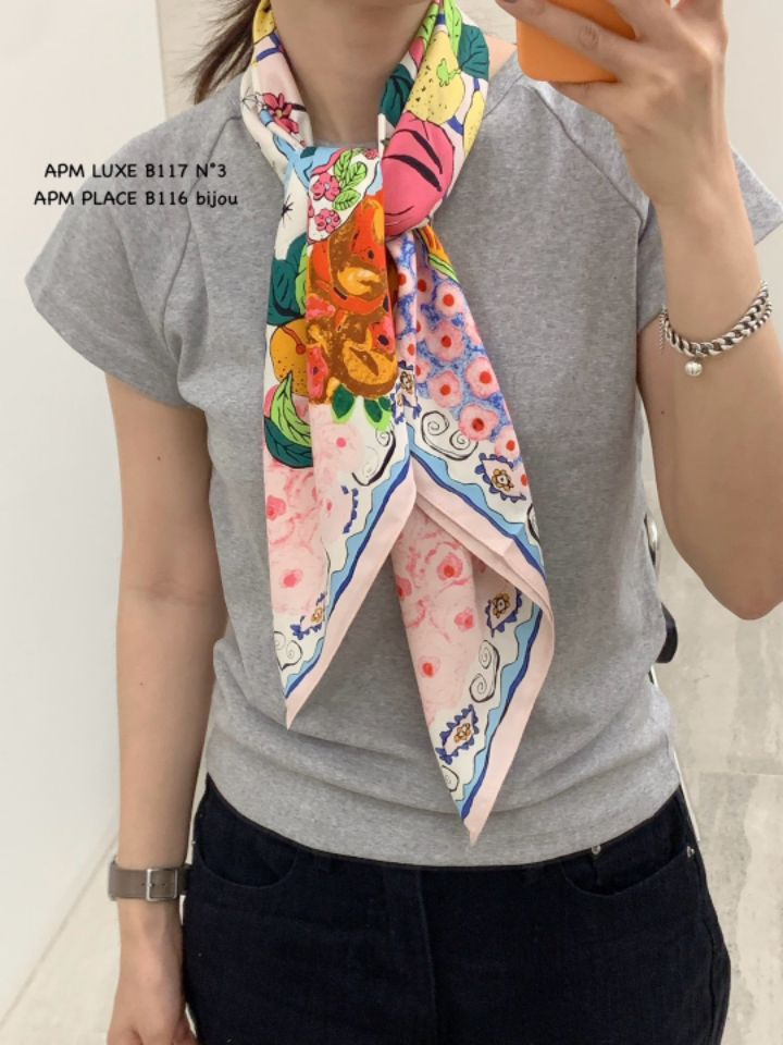N3韓國代購㊣女士新品25秋冬休閑推薦真品熱賣時尚圍巾披肩N3圍巾/披肩