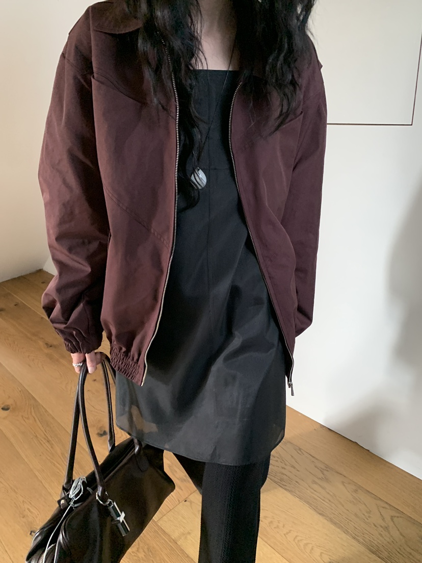 OURS東大門㊣代購女裝新款職業真品25秋冬時尚休閑人氣夾克OURS夾克