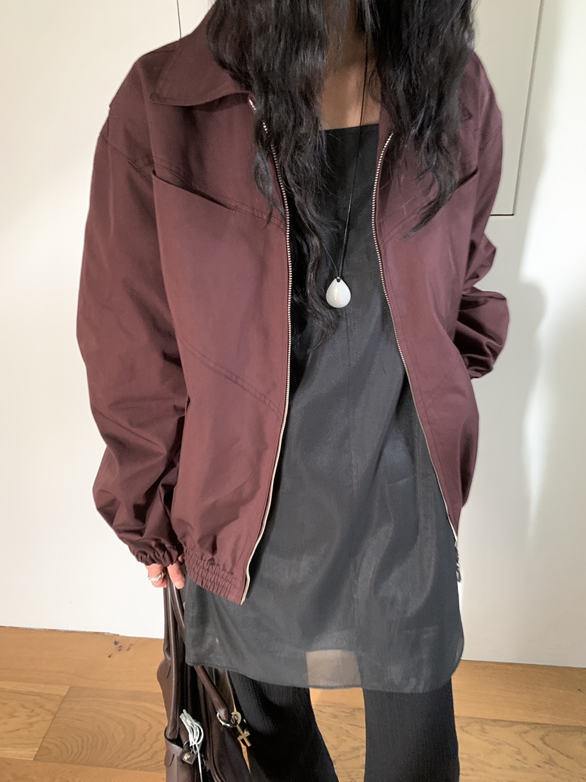 OURS東大門㊣代購女裝新款職業真品25秋冬時尚休閑人氣夾克OURS夾克
