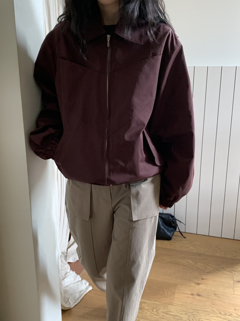 OURS東大門㊣代購女裝新款職業真品25秋冬時尚休閑人氣夾克OURS夾克