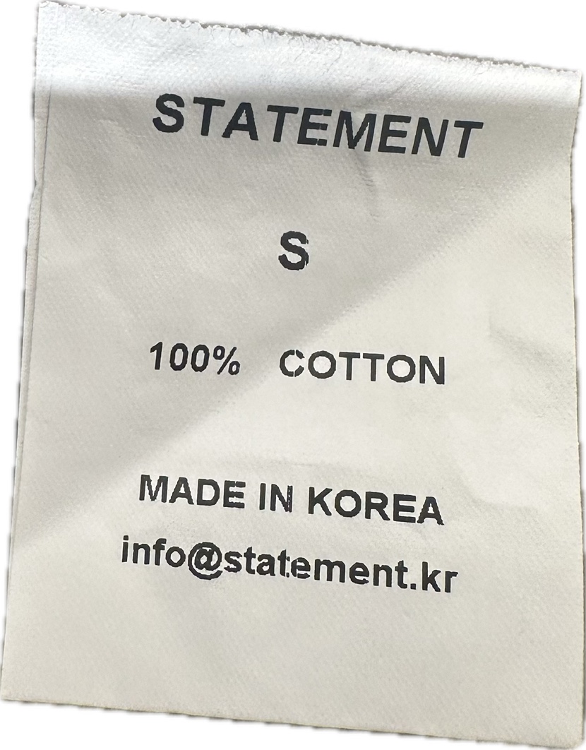 STATEMENT韓國代購㊣女裝新品熱賣職業25秋冬時尚真品牛仔褲STATEMENT牛仔褲