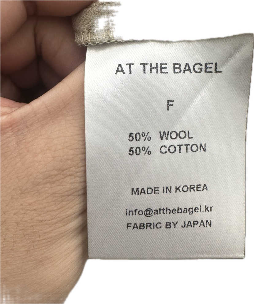 AT THE BAGEL韓國直郵㊣女裝新品人氣25秋冬時尚襯衫蕾絲衫AT THE BAGEL襯衫/蕾絲衫