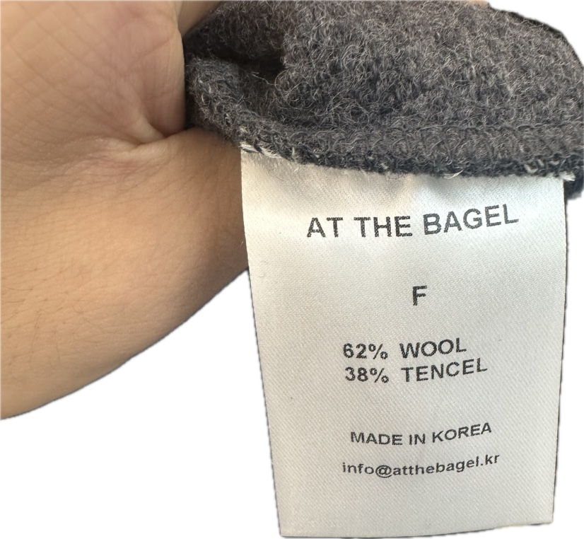 AT THE BAGEL東大門㊣實拍女士新款25秋冬真品人氣夾克拉鏈AT THE BAGEL夾克