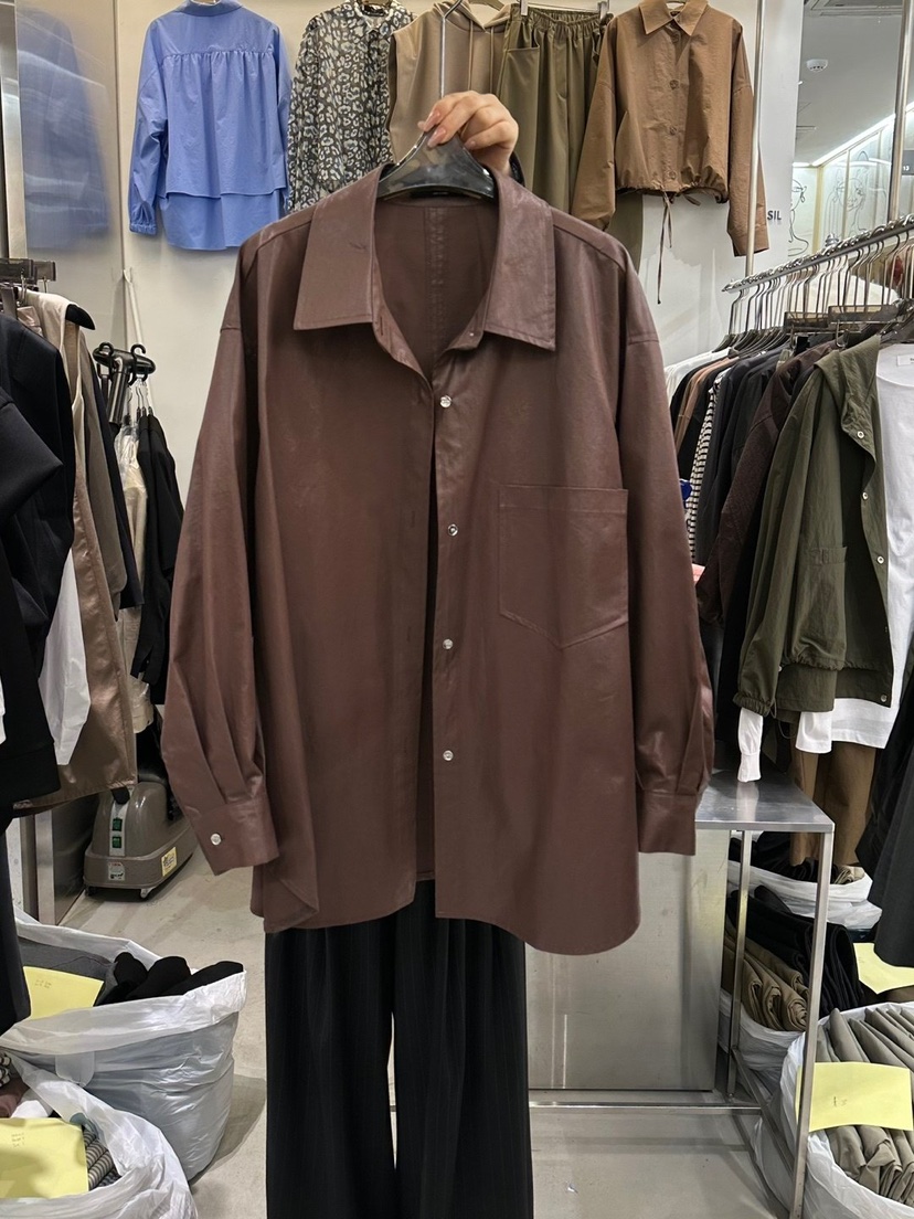 THE SIL韓國代購㊣女裝新款時尚職業休閑25秋冬襯衫蕾絲衫THE SIL/1 2ILLY襯衫/蕾絲衫