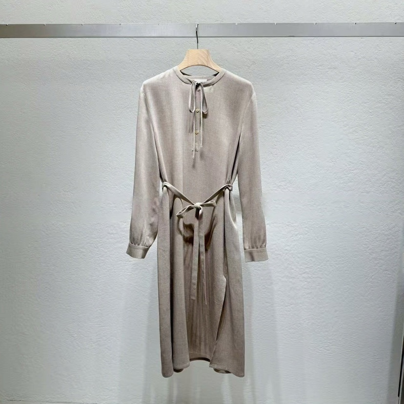 STATEMENT韓國直郵㊣女士新品休閑真品時尚熱賣連衣裙含腰帶STATEMENT連衣裙圖色2