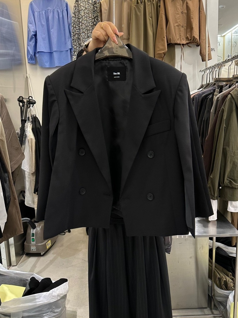THE SIL東大門㊣直郵女士新品時尚熱賣職業真品推薦25秋冬夾克THE SIL/1 2ILLY夾克