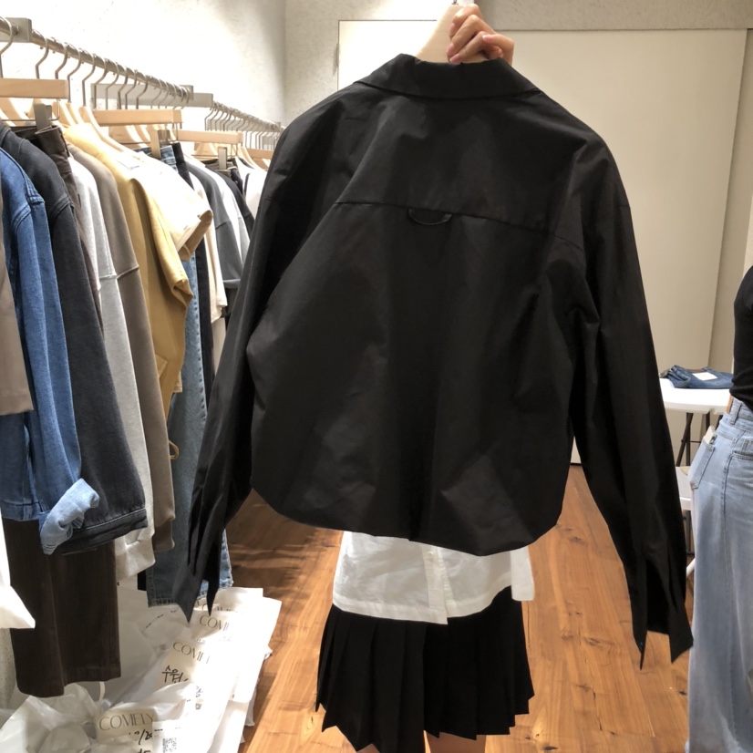 COMELY東大門㊣直郵女士新款人氣推薦真品襯衫蕾絲衫假兩件COMELY襯衫/蕾絲衫