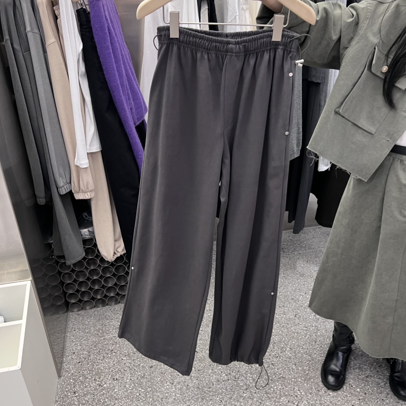 VELVET UNDERGROUND東大門㊣代購女士新品時尚25秋冬休閑褲VELVET UNDERGROUND休閑褲圖色1