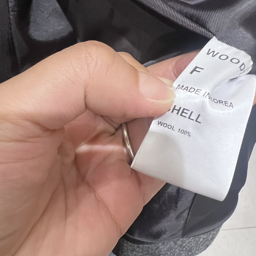 WOOD SAGE韓國直郵㊣女士新品人氣熱賣時尚25秋冬職業夾克WOOD SAGE夾克