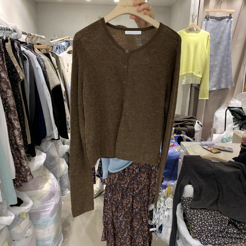 LOGROAD東大門㊣代購女裝新品人氣真品職業休閑25秋冬針織衫LOG ROAD針織衫圖色4