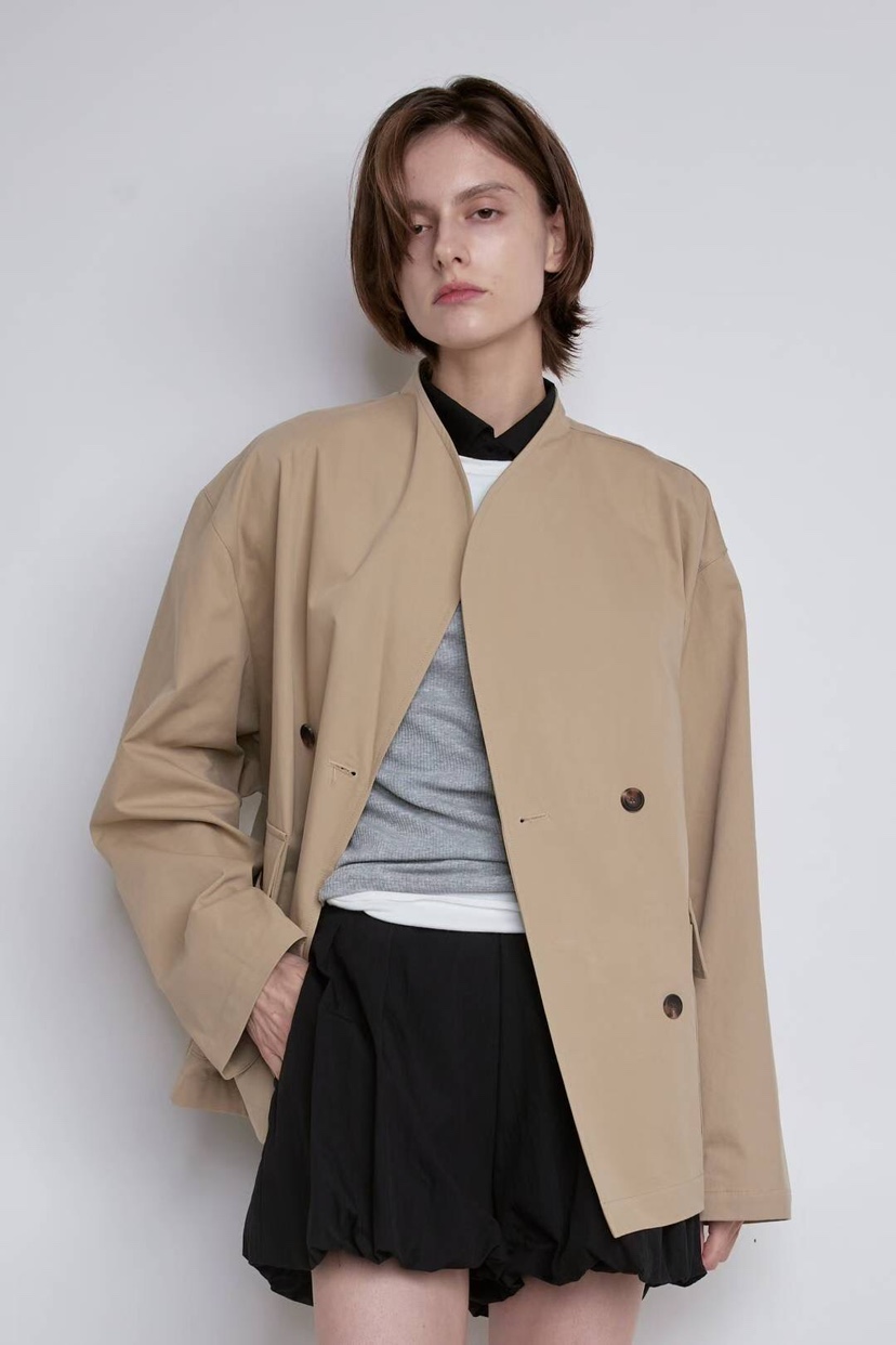 GENTLE B/LOVENTINA東大門㊣實拍女裝新品職業25秋冬夾克GENTLE B/LOVENTINA夾克