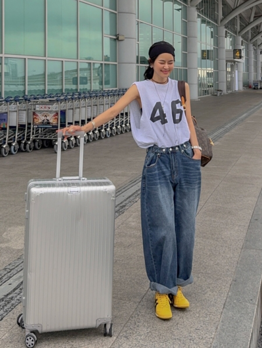 LIKEVAM（不代購）東大門㊣代購女裝新品熱賣推薦25秋冬牛仔褲LIKEVAM牛仔褲