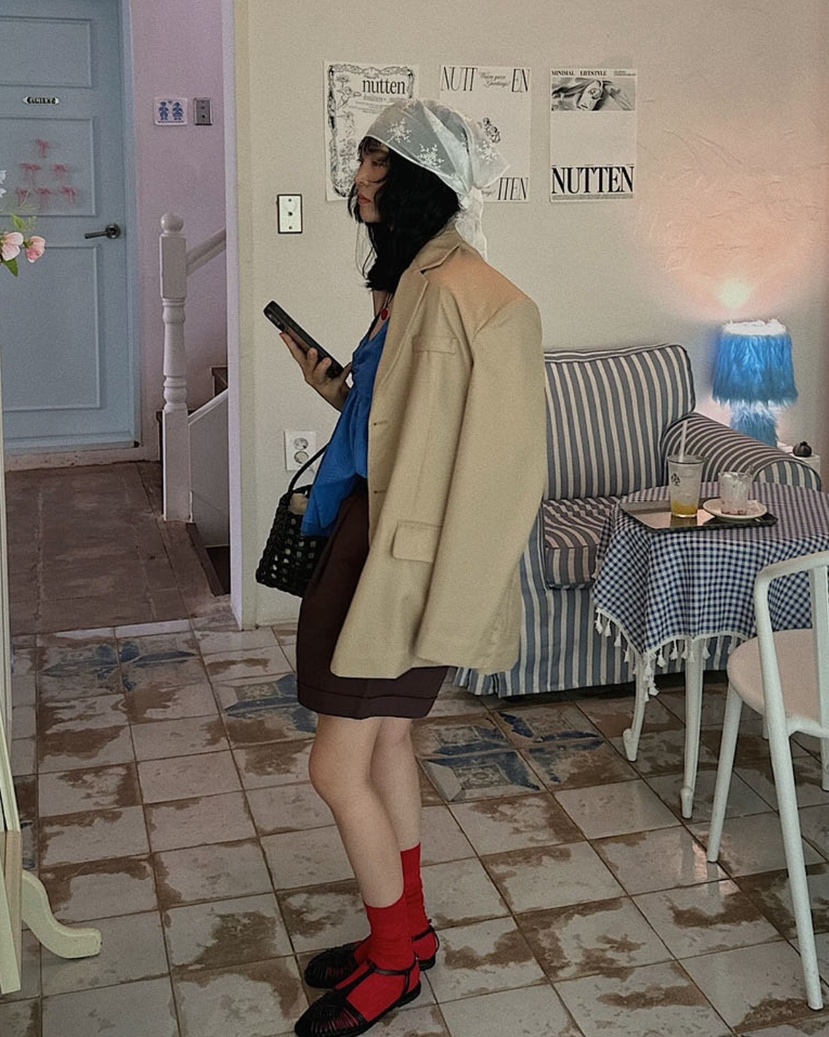 LIKEVAM（不代購）東大門㊣代購女士新品真品休閑人氣推薦夾克LIKEVAM夾克