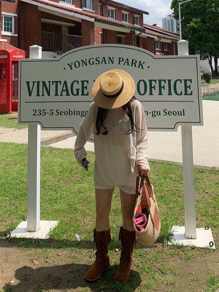 LIKEVAM（不代購）韓國代購㊣女士新品休閑推薦真品時尚針織衫LIKEVAM針織衫