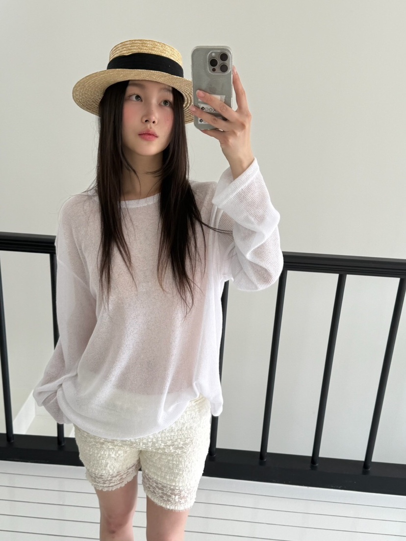 LIKEVAM（不代購）韓國代購㊣女士新品休閑推薦真品時尚針織衫LIKEVAM針織衫圖色1