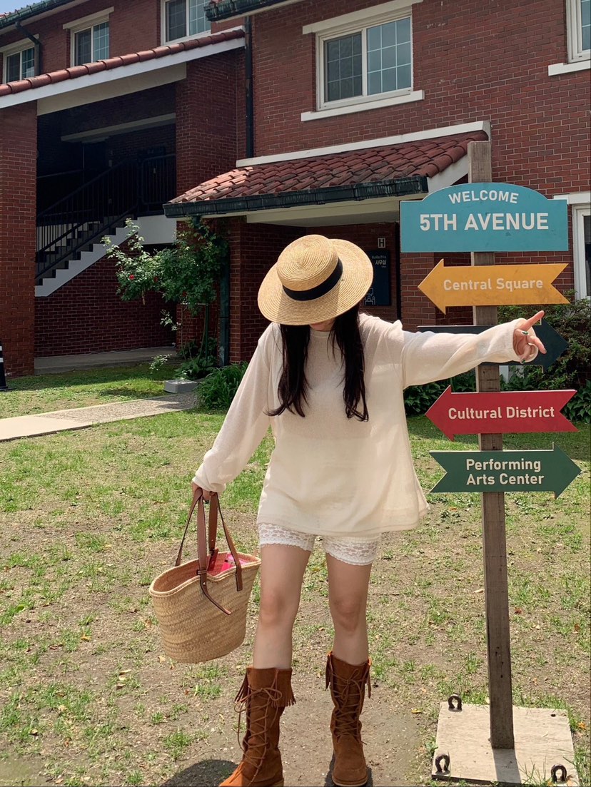 LIKEVAM（不代購）韓國代購㊣女士新品休閑推薦真品時尚針織衫LIKEVAM針織衫圖色2