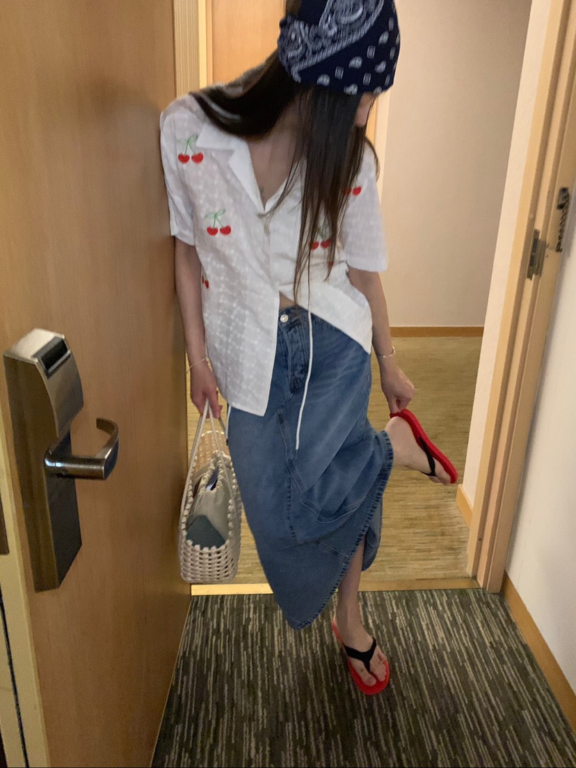 LIKEVAM（不代購）韓國直郵㊣女裝新款25秋冬真品職業休閑長裙LIKEVAM長裙