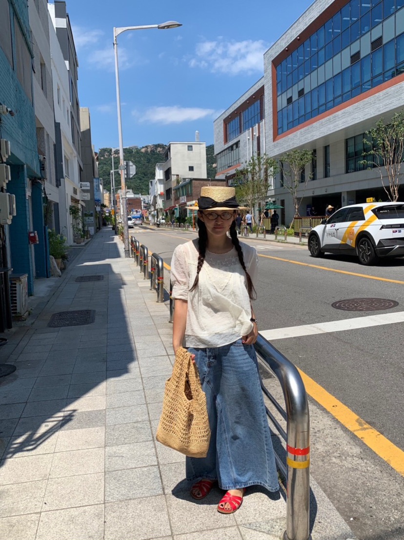 LIKEVAM（不代購）韓國直郵㊣女裝新款25秋冬真品職業休閑長裙LIKEVAM長裙