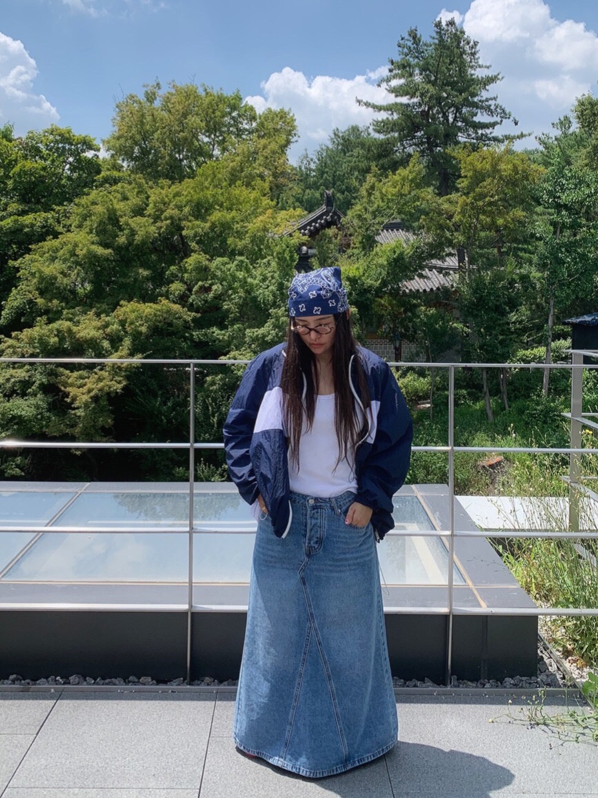 LIKEVAM（不代購）韓國直郵㊣女裝新款25秋冬真品職業休閑長裙LIKEVAM長裙