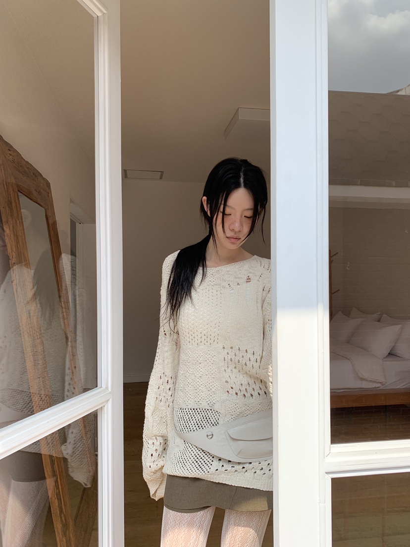 EYEL東大門㊣代購女士新品25秋冬人氣真品職業熱賣推薦針織衫EYEL針織衫