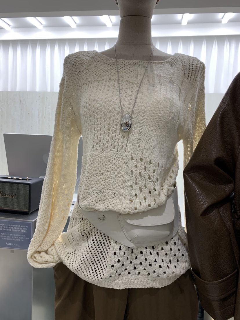 EYEL東大門㊣代購女士新品25秋冬人氣真品職業熱賣推薦針織衫EYEL針織衫