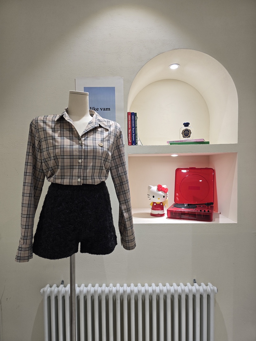 LIKEVAM（不代購）東大門㊣實拍女士新品推薦時尚襯衫蕾絲衫LIKEVAM襯衫/蕾絲衫