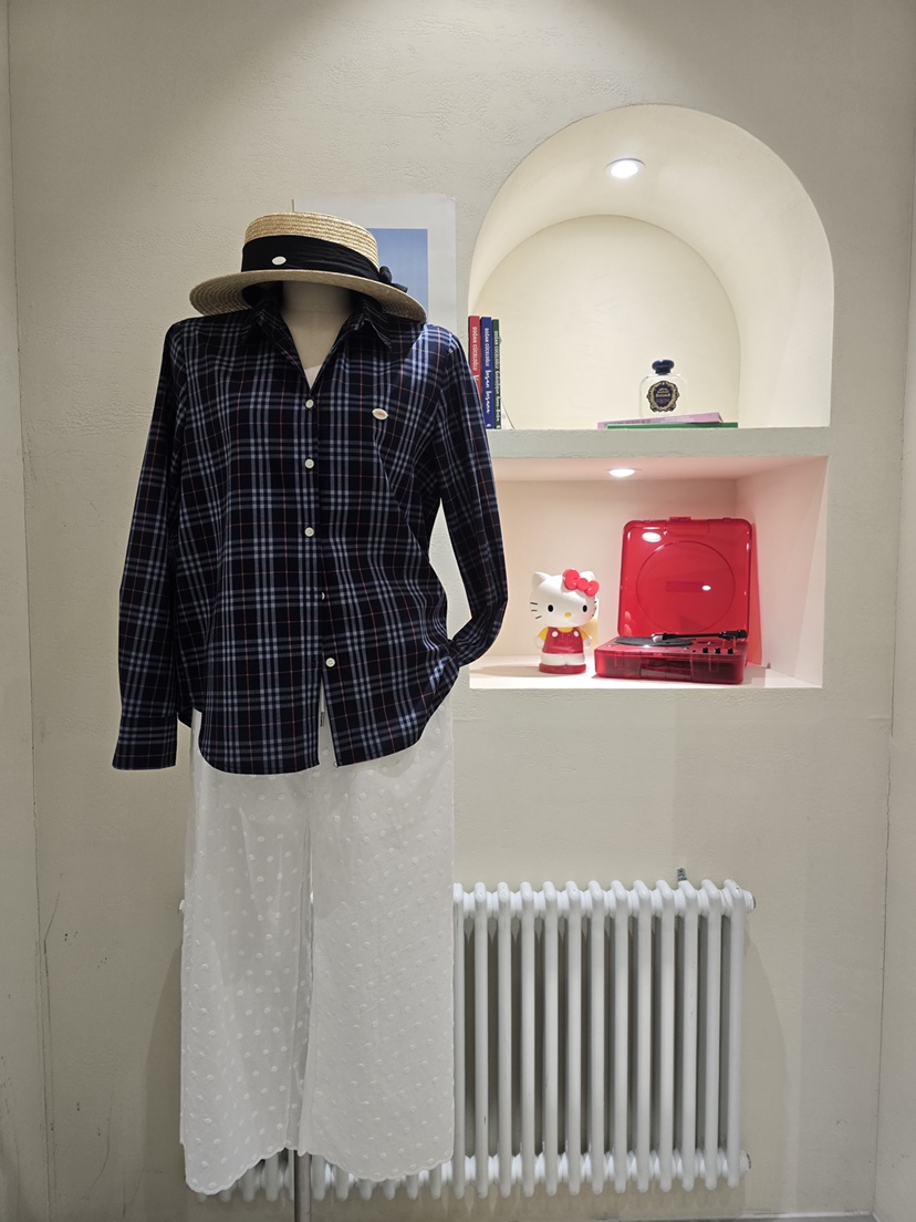 LIKEVAM（不代購）東大門㊣實拍女士新品推薦時尚襯衫蕾絲衫LIKEVAM襯衫/蕾絲衫